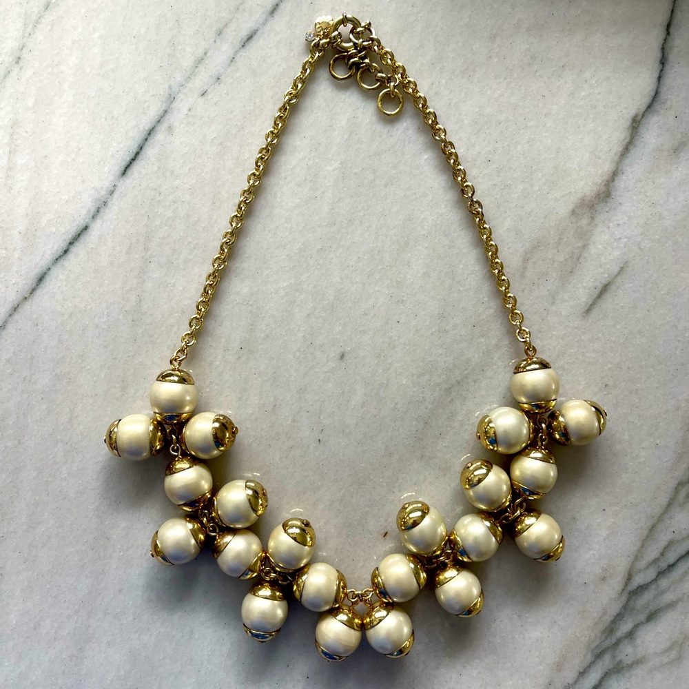 JCREW Vintage Pearl Necklace